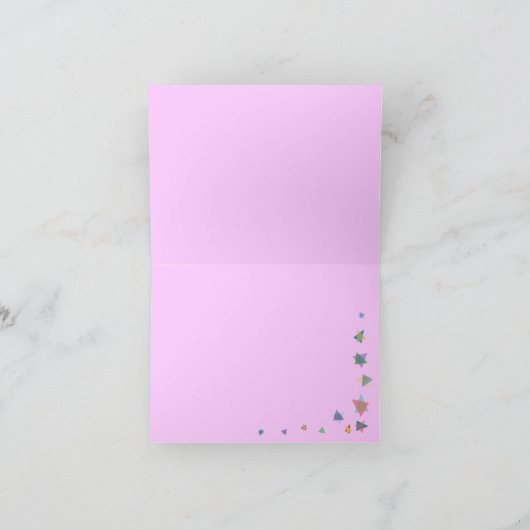 De boom van het Leven nodigt dankt u kaardt uit Notitiekaartje (Binnen)