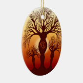 De boom van het moederschap keramisch ornament (Rechts)