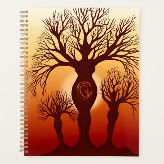 De boom van het moederschap planner (Voorkant)