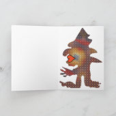 De boom van het monster door Anjo Lafin Feestdagen Kaart (Binnen)