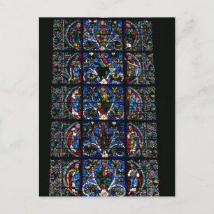 De boom van Jesse, het lancetvenster in het westel Briefkaart