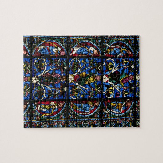 De boom van Jesse, het lancetvenster in het westel Legpuzzel (Horizontaal)