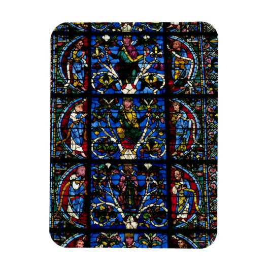 De boom van Jesse, het lancetvenster in het westel Magneet (Verticaal)