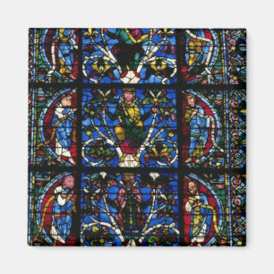 De boom van Jesse, het lancetvenster in het westel Magneet