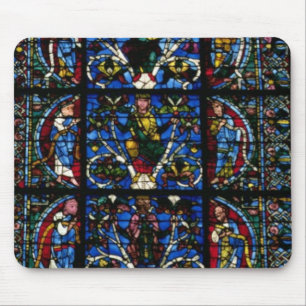 De boom van Jesse, het lancetvenster in het westel Muismat