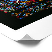 De boom van Jesse, het lancetvenster in het westel Poster (Hoek)