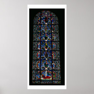 De boom van Jesse, het lancetvenster in het westel Poster