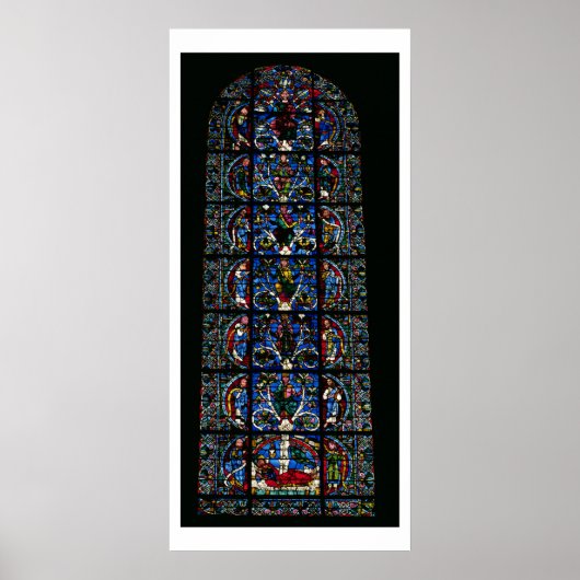De boom van Jesse, het lancetvenster in het westel Poster (Voorkant)