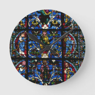 De boom van Jesse, het lancetvenster in het westel Ronde Klok