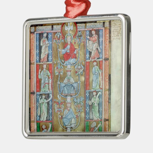 De boom van Jesse Metalen Ornament (Links)