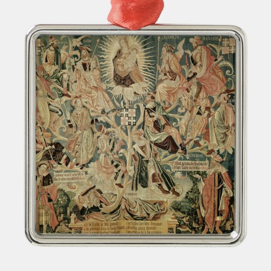 De boom van Jesse Metalen Ornament (Voorkant)