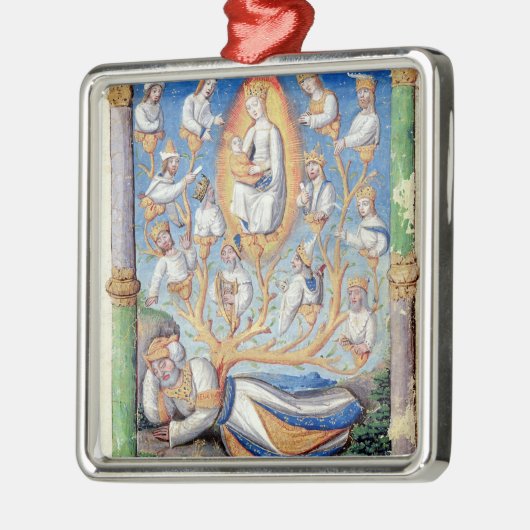 De boom van Jesse Metalen Ornament (Links)
