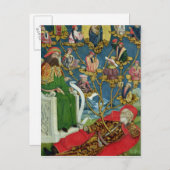 De boom van Jesse, van de Dome Altar, 1499 Briefkaart (Voorkant / Achterkant)