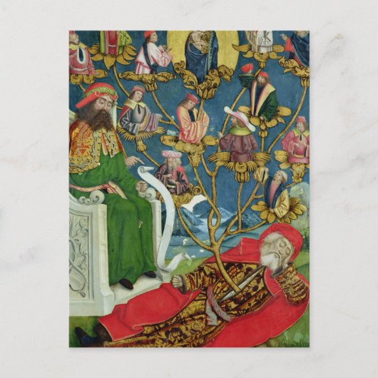 De boom van Jesse, van de Dome Altar, 1499 Briefkaart (Voorkant)