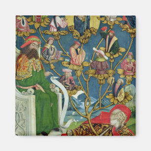 De boom van Jesse, van de Dome Altar, 1499 Magneet