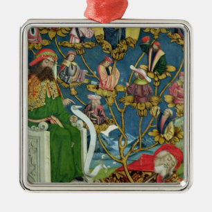De boom van Jesse, van de Dome Altar, 1499 Metalen Ornament