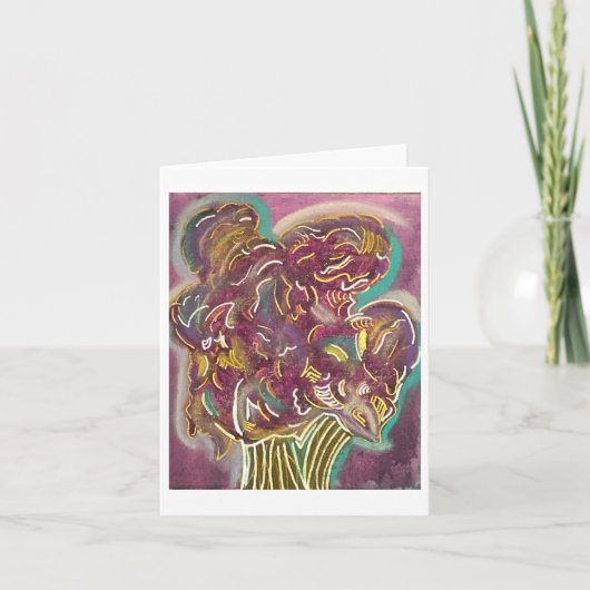 De boom van Lisa Notitiekaartje (Voorkant)