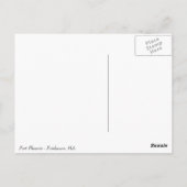 De Boom van Phoenix van het fort Briefkaart (Achterkant)