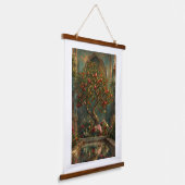 De Boom van Robijn Geheim Hangend Wandkleed (Gebogen)