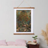 De Boom van Robijn Geheim Hangend Wandkleed (Slaapkamer)