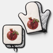 De Boom van Robijn Geheim Ovenwant & Pannenlap Set (Voorkant / Achterkant)