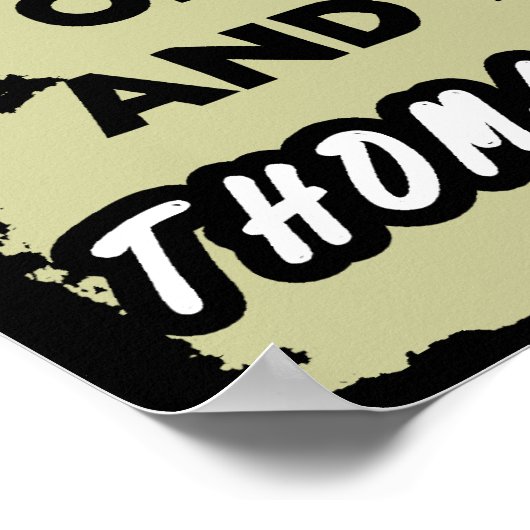 De boom van vrijheid poster (Hoek)