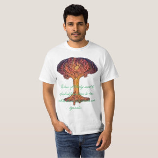 De boom van vrijheid t-shirt