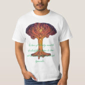 De boom van vrijheid t-shirt (Voorkant)