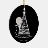 De boom verlichten keramisch ornament (Rechts)