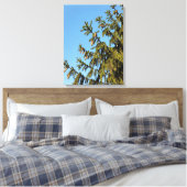 De boom voor Kerstmis Canvas Afdruk (Insitu (Slaapkamer))