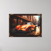 De Boomerang RTZ sportcoupé Canvas Afdruk (Voorkant)