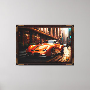 De Boomerang RTZ sportcoupé Canvas Afdruk