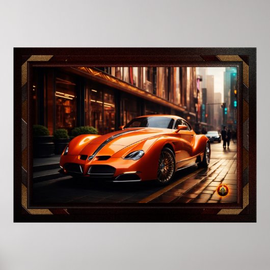 De Boomerang RTZ Sports Coupe Poster (Voorkant)