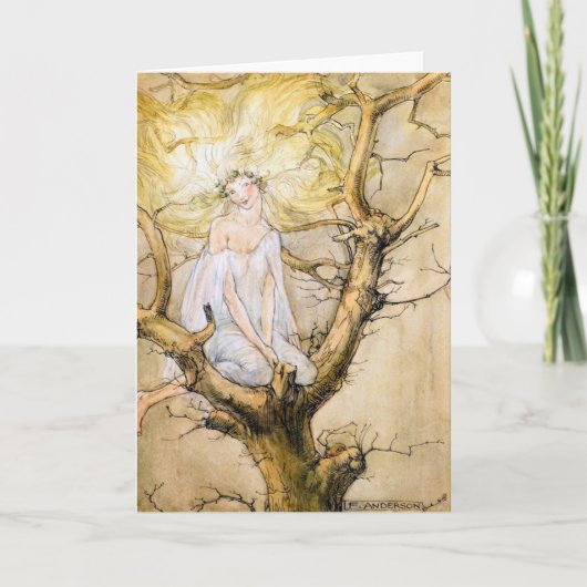 De boomfee Wenskaart Kaart (Voorkant)