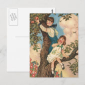 De boomklimmers briefkaart (Voorkant / Achterkant)