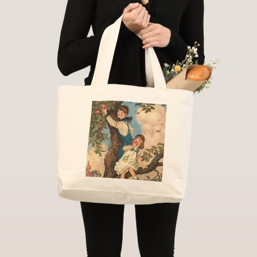 De boomklimmers grote tote bag (Voorkant (product))