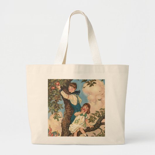 De boomklimmers grote tote bag (Voorkant)