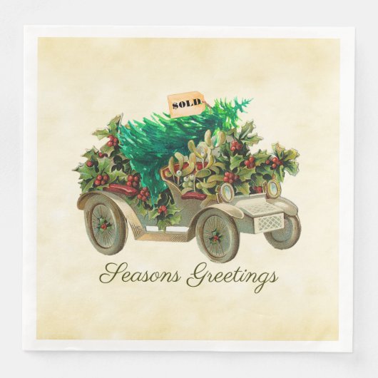 De boompapieren servet mee naar huis nemen (Voorkant)