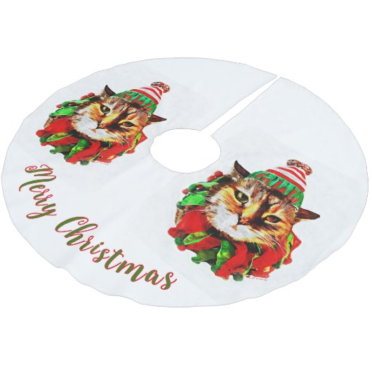 De boomrok van Lil Luv Kerstboom Rok (Gekanteld)