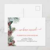 De boomtakken van de pijn, de spelden die wij hebb aankondigingskaart (Voorkant / Achterkant)