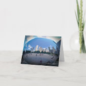 De "boon" - het Park Chicago van het Millennium Kaart (Voorkant)