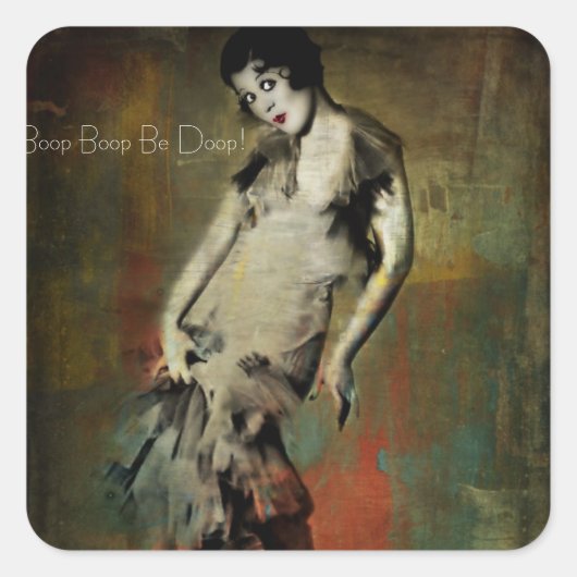 De Boop Boop Be Doop Girl - Mae Questel stickers (Voorkant)