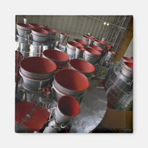 De boosters van het TMA-14-ruimtevaartuig Soyuz 2 Magneet