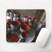 De boosters van het TMA-14-ruimtevaartuig Soyuz 2 Muismat (Met muis)