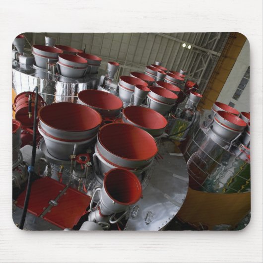 De boosters van het TMA-14-ruimtevaartuig Soyuz 2 Muismat (Voorkant)