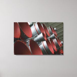 De boosters van het TMA-14-ruimtevaartuig Soyuz 3 Canvas Afdruk