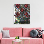 De boosters van het TMA-14-ruimtevaartuig Soyuz Canvas Afdruk (Insitu (Woonkamer))