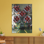 De boosters van het TMA-14-ruimtevaartuig Soyuz Canvas Afdruk (Insitu (Woonkamer))