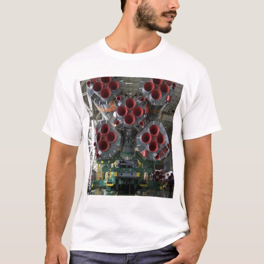 De boosters van het TMA-14-ruimtevaartuig Soyuz T-shirt (Voorkant)