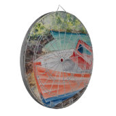 De boot dartbord (Voorkant Links)